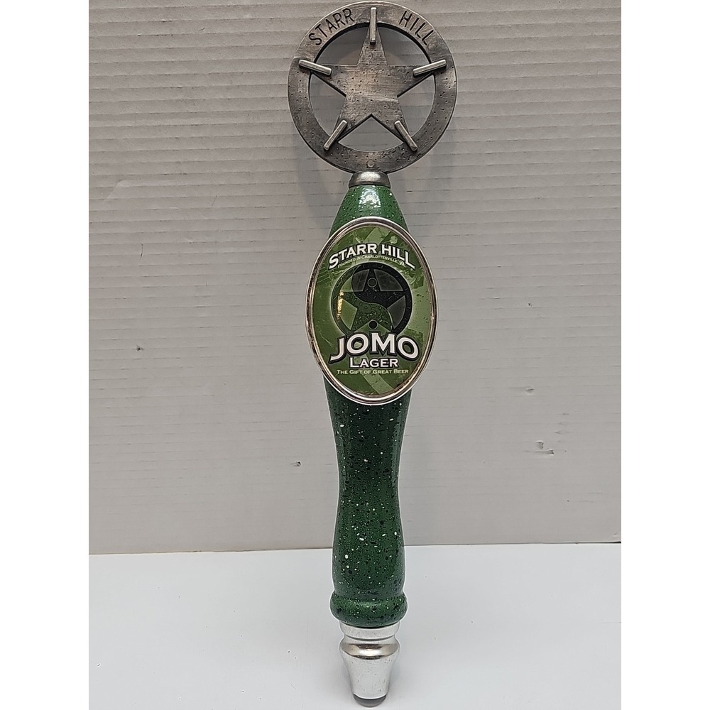 Starr Hill Jomo Lager Beer Bar Tap Handle 14.5" Charlottesville Virginia
